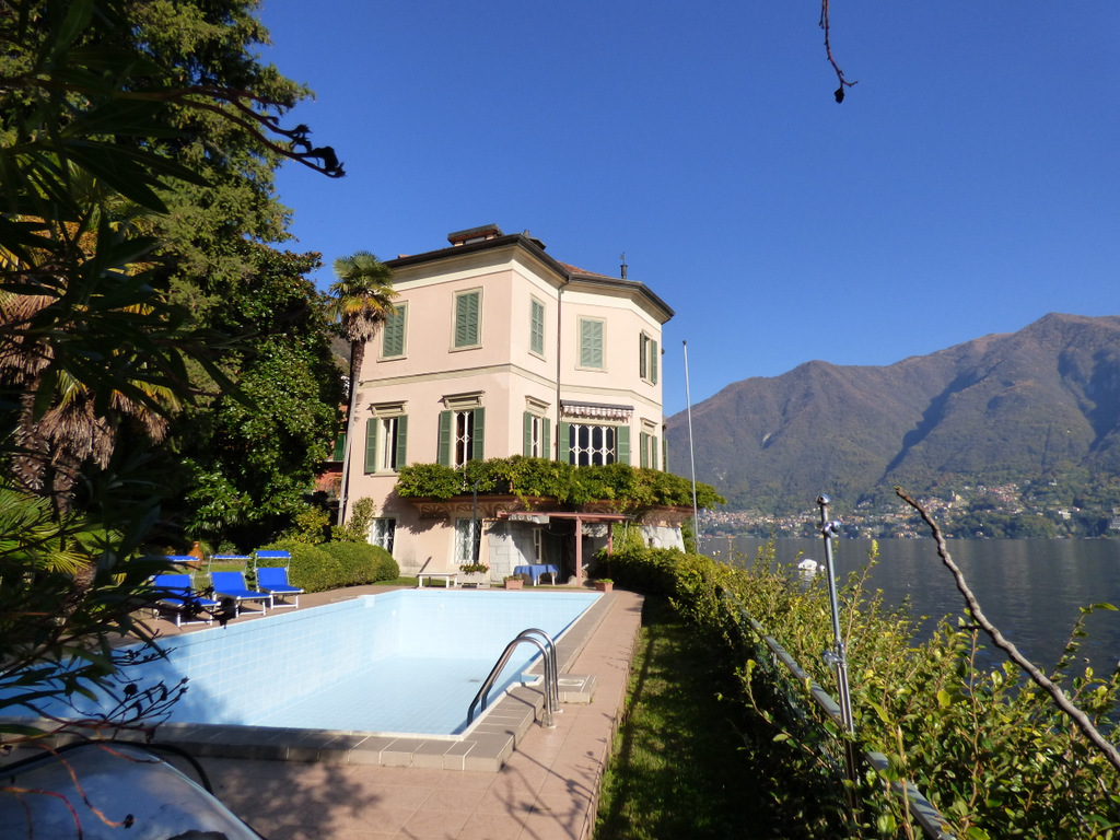 Lake Como Carate Urio Villa Directly on The Lake Lake Como Real Estate