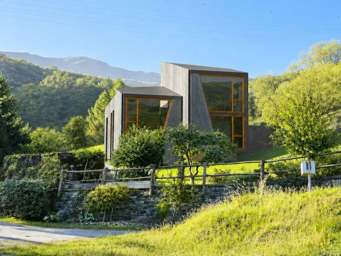Lake Como Musso Modern Villas with Garden