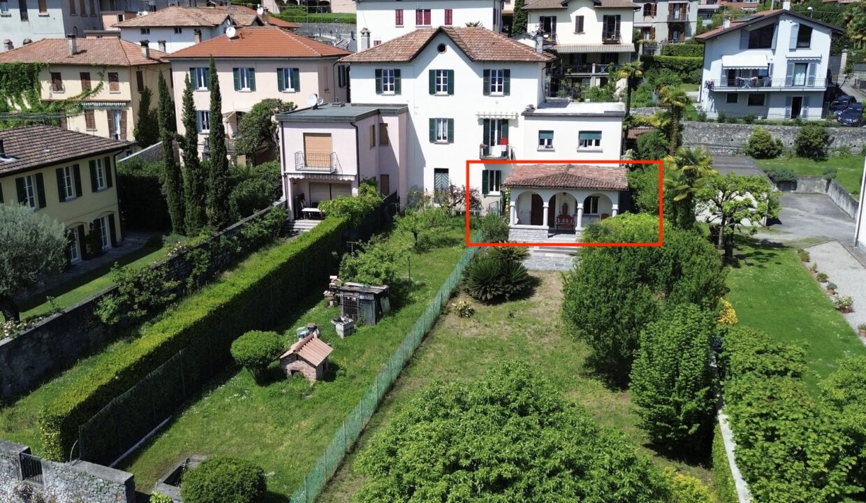 Apartment Front Lake Como with Garden Tremezzina