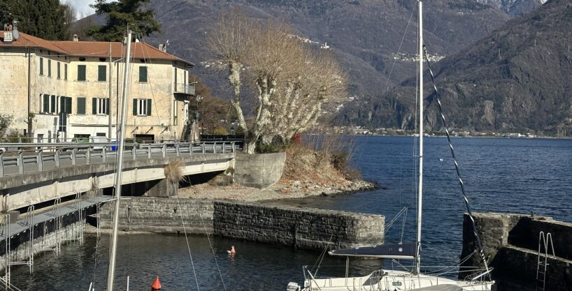 San Siro Lake front Apartment with Garage