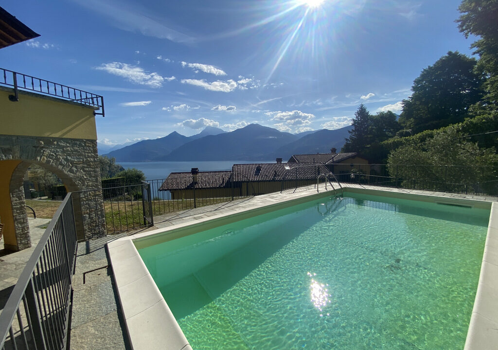 Lake Como Menaggio House with Lake View Garden and Balcony swimming pool