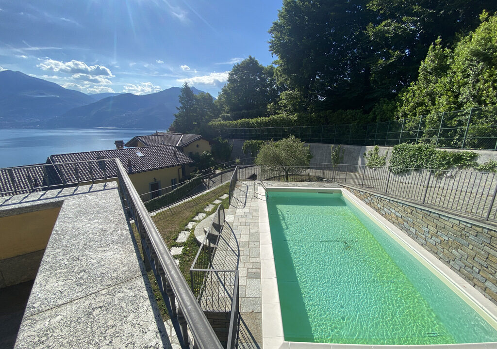 Lake Como Menaggio House with Lake View Garden and Balcony swimming pool