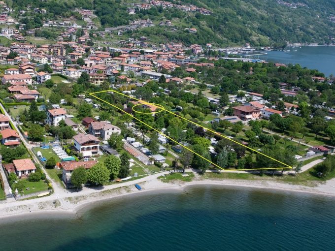 Camping Domaso Directly on Lake Como