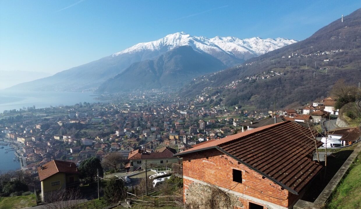 Lake Como Gravedona ed Uniti Building Plot with Lake View
