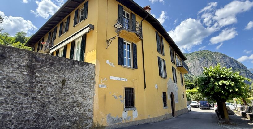 Griante Apartment with lake view and Balcony