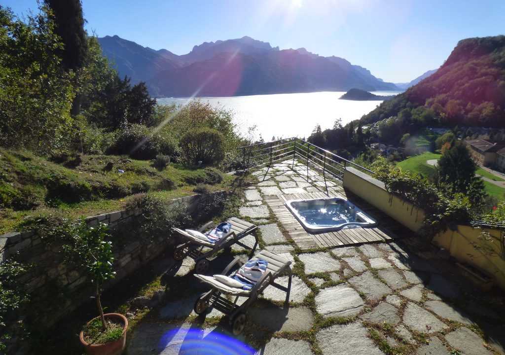 Lake Como Menaggio Villa With Land and Lake View