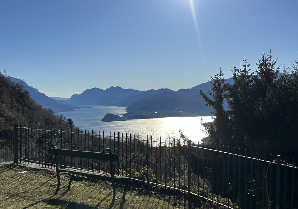Lake Como Plesio House view