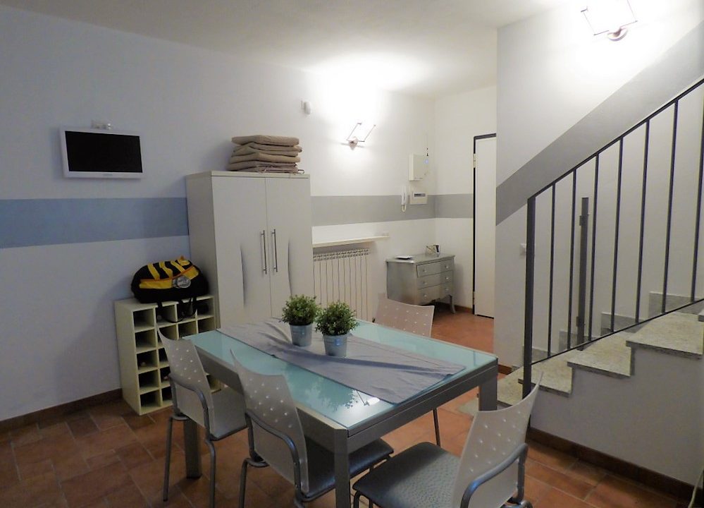 Apartment Plesio - Kitchen and living room