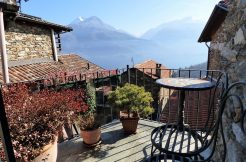Lake Como Pianello del Lario Stone house with lake view