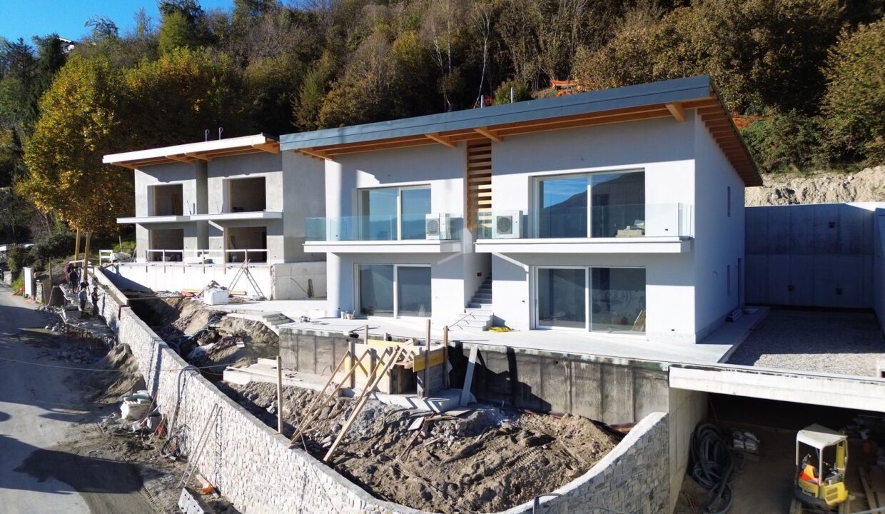 Lake Como Vercana Modern Apartments with Pool