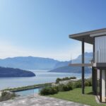Modern Apartments Vercana with Lake View