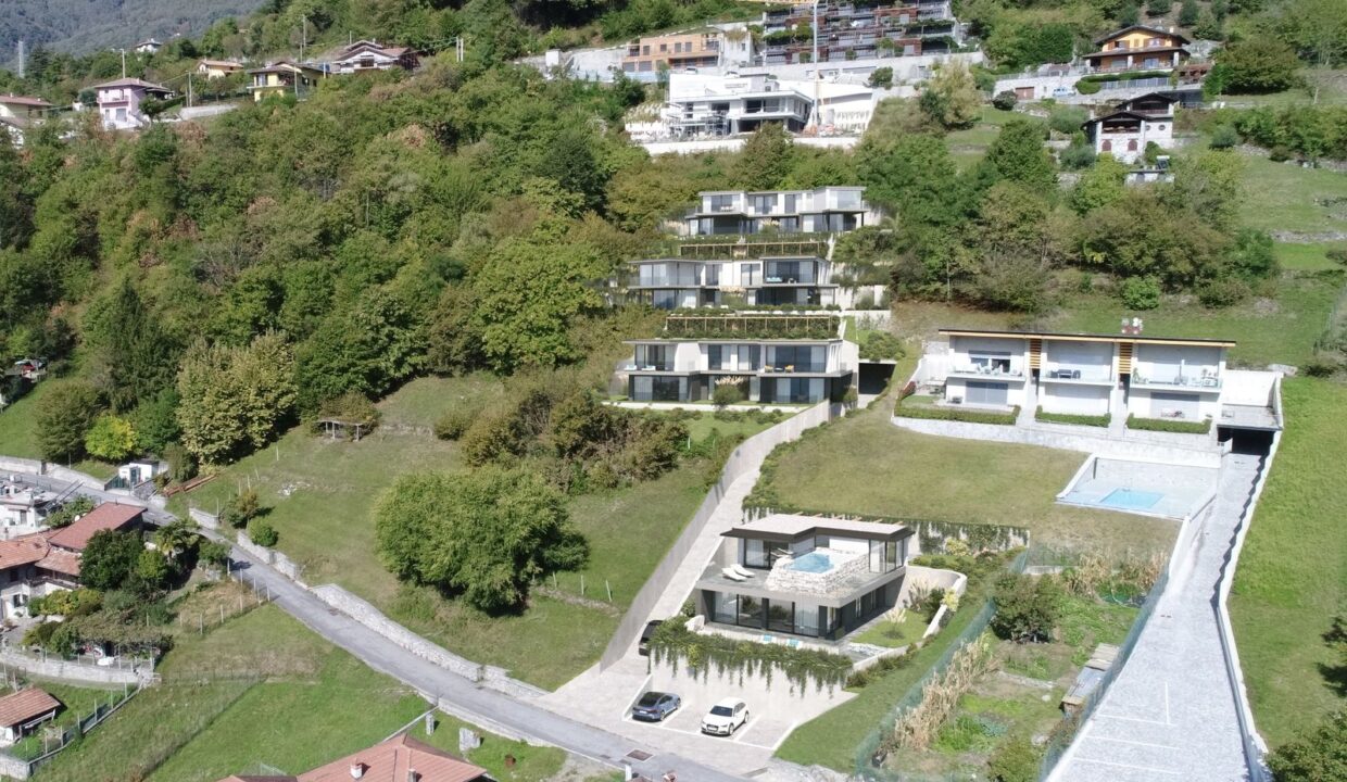 Modern Apartments Vercana with Lake View