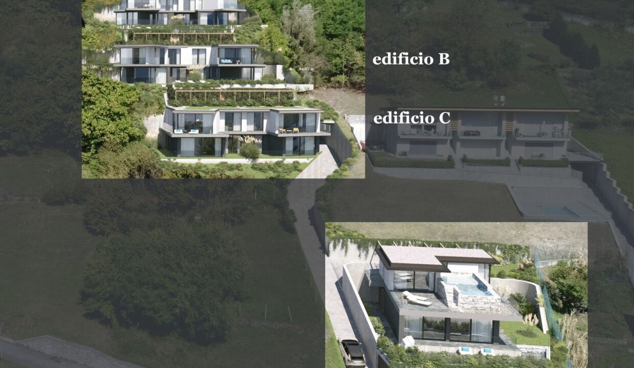 Modern Apartments Vercana with Lake View