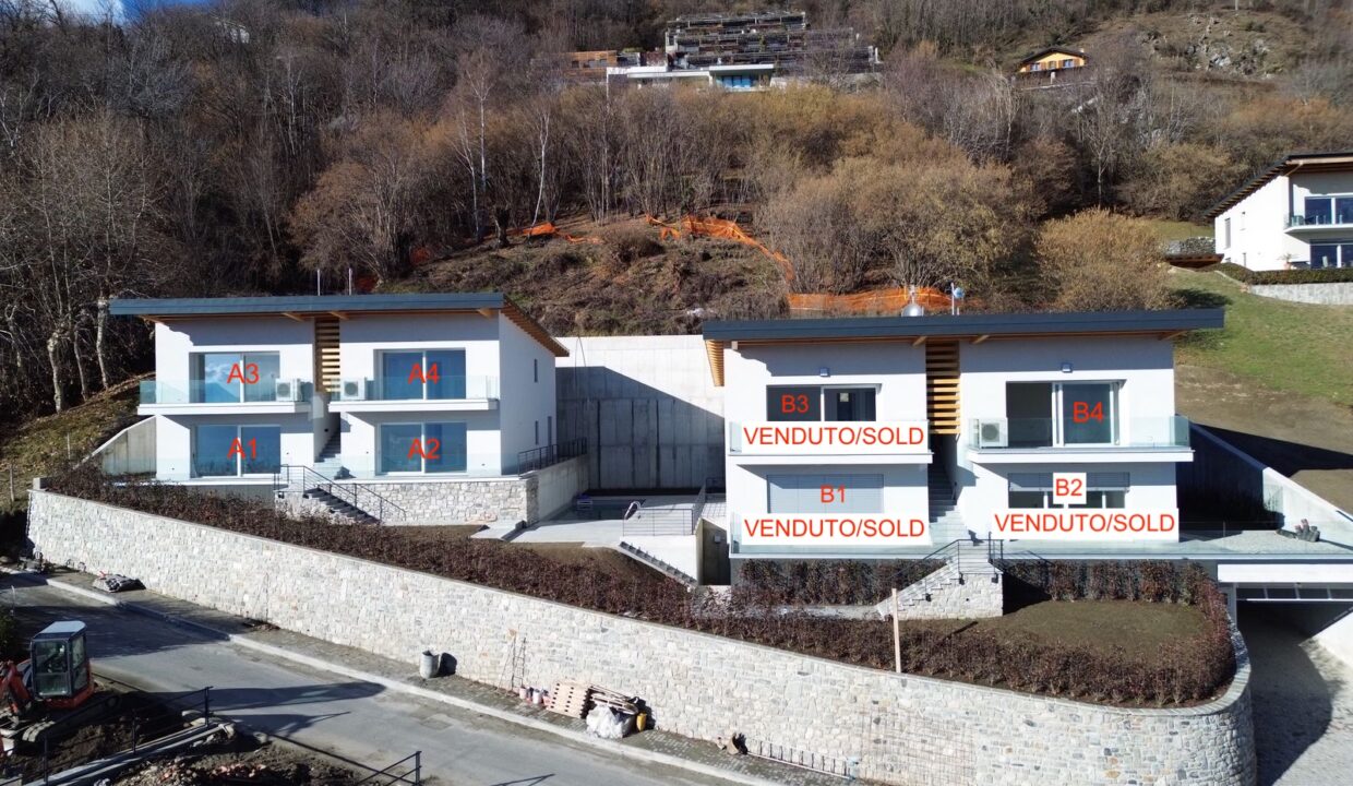 Lake Como Vercana Modern Apartments with Pool