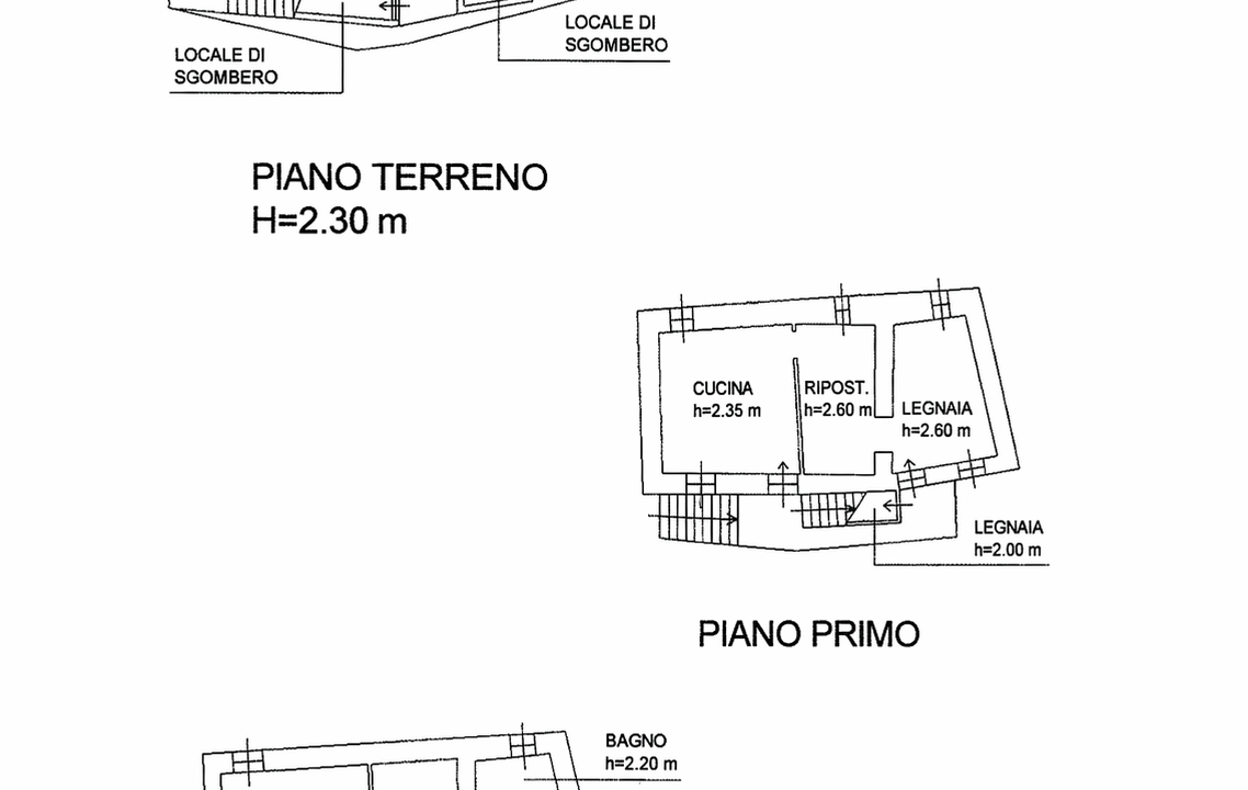House with Balconies Domaso Hillside