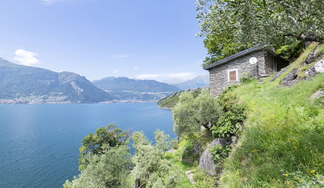 Villa Front Lake Como with Land - Dorio