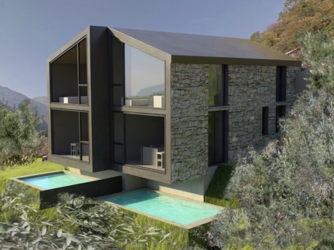 Villas Gravedona ed Uniti with Pool and Lake View