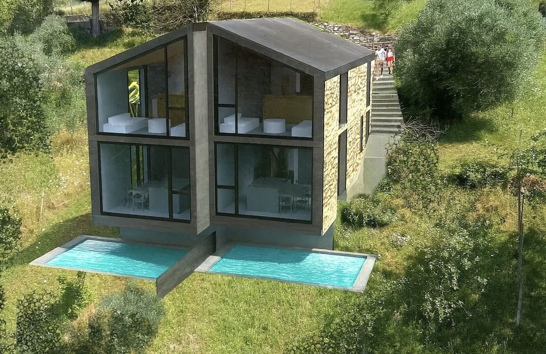 Villas Gravedona ed Uniti with Pool and Lake View