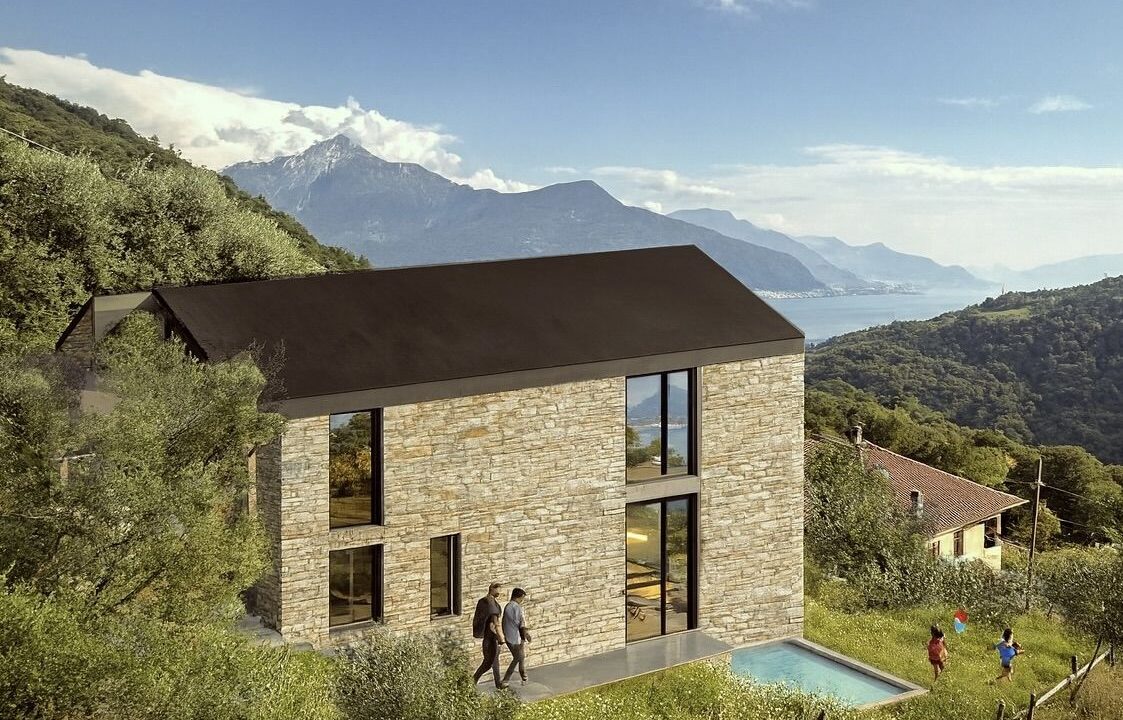 Villas Gravedona ed Uniti with Pool and Lake View