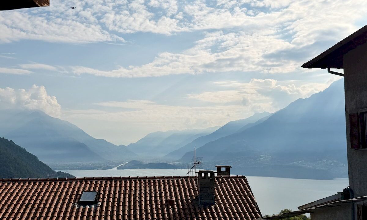 Lake Como Gravedona ed Uniti Stone House with Garden