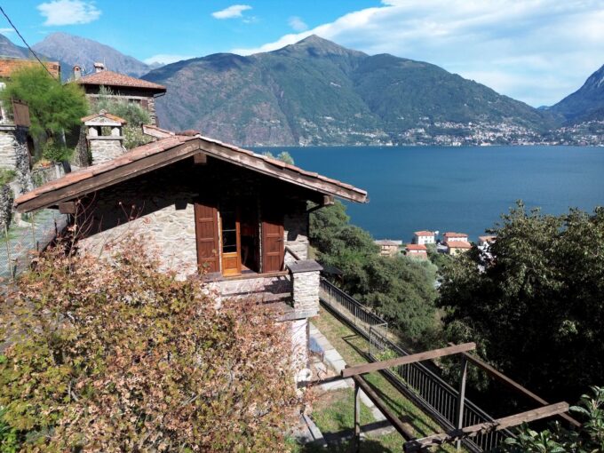 Lake Como Stone House with Garden San Siro