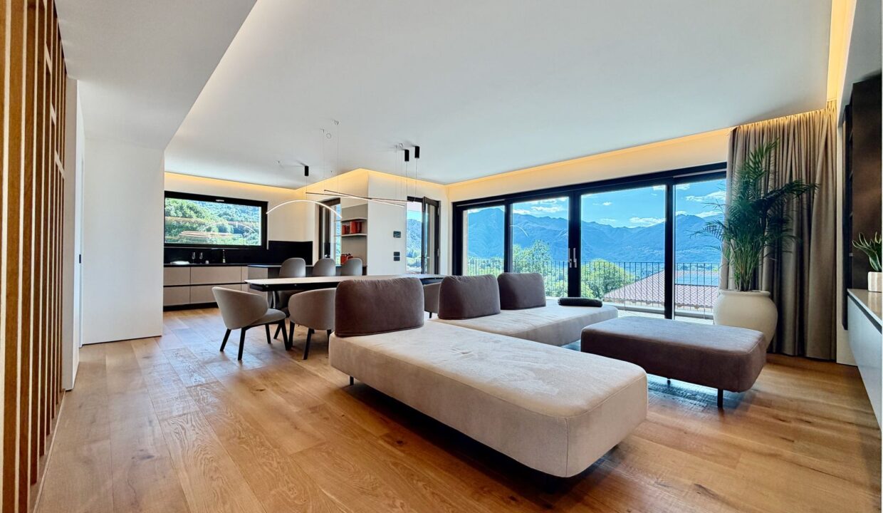 Lake Como Colico Design Villa with Swimming Pool
