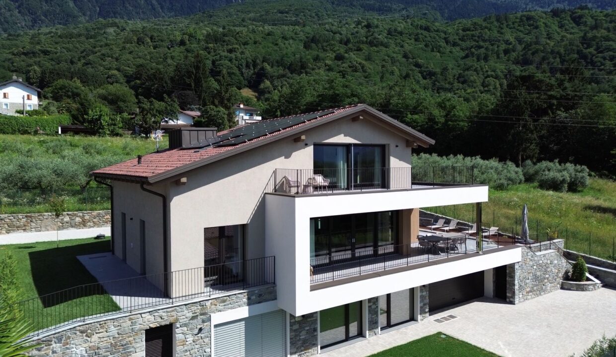 Lake Como Colico Design Villa with Swimming Pool