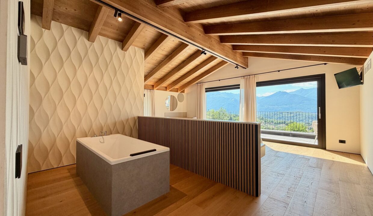 Lake Como Colico Design Villa with Swimming Pool