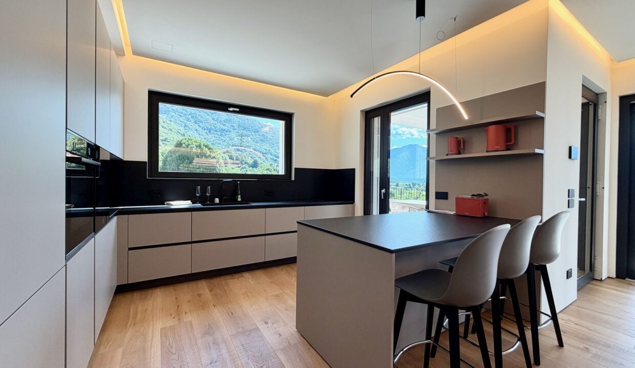Lake Como Colico Design Villa with Swimming Pool