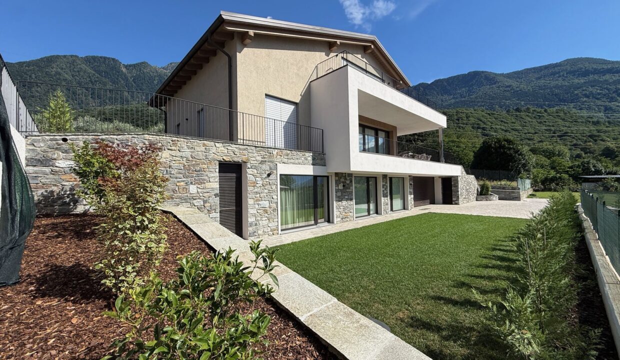 Lake Como Colico Design Villa with Swimming Pool