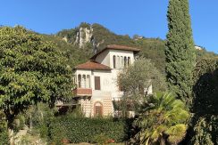 Lake Como Villa Oliveto Lario Front Lake with Boathouse