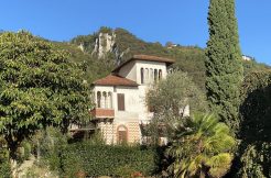 Lake Como Villa Oliveto Lario Front Lake with Boathouse