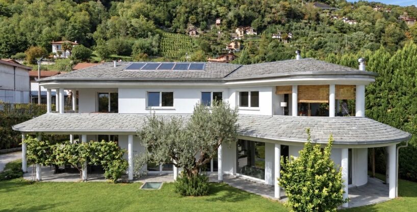 Lake Como Modern Villa with Garden Dongo