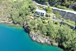 Villa Front Lake Como Dorio with Garden