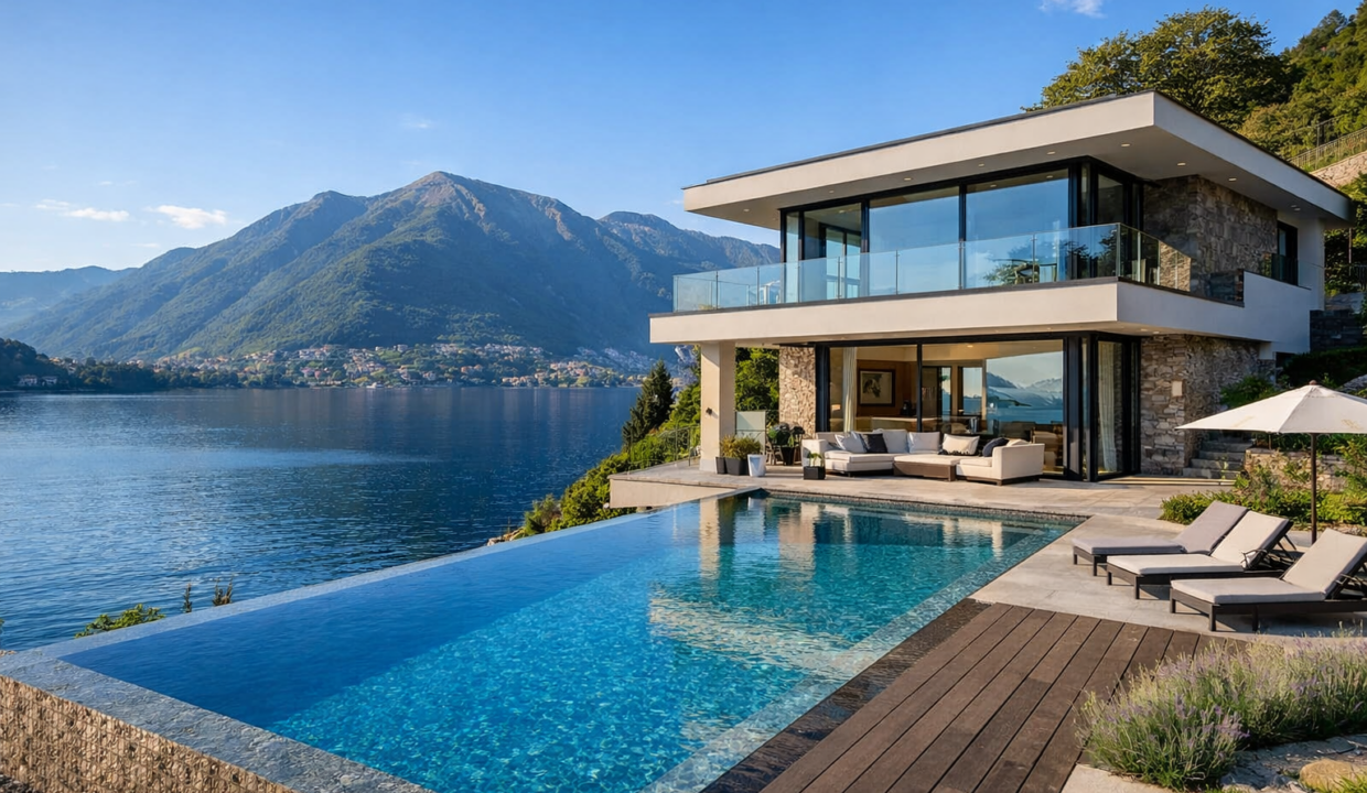Villa moderna di lusso sul Lake Como